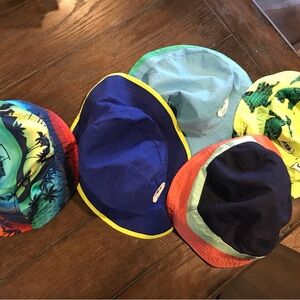 Set of baby/toddler bucket hats